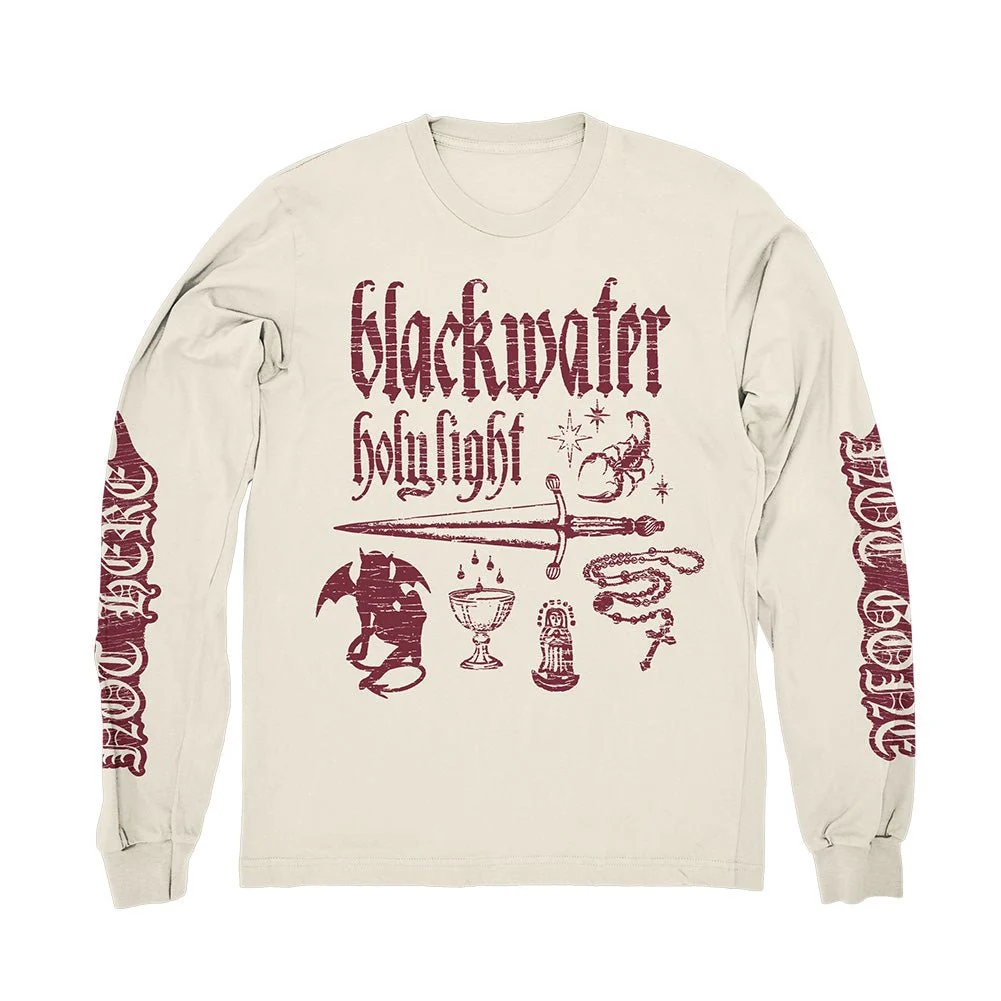 BLACKWATER HOLYLIGHT "Not Here Not Gone - Bone" Longsleeve