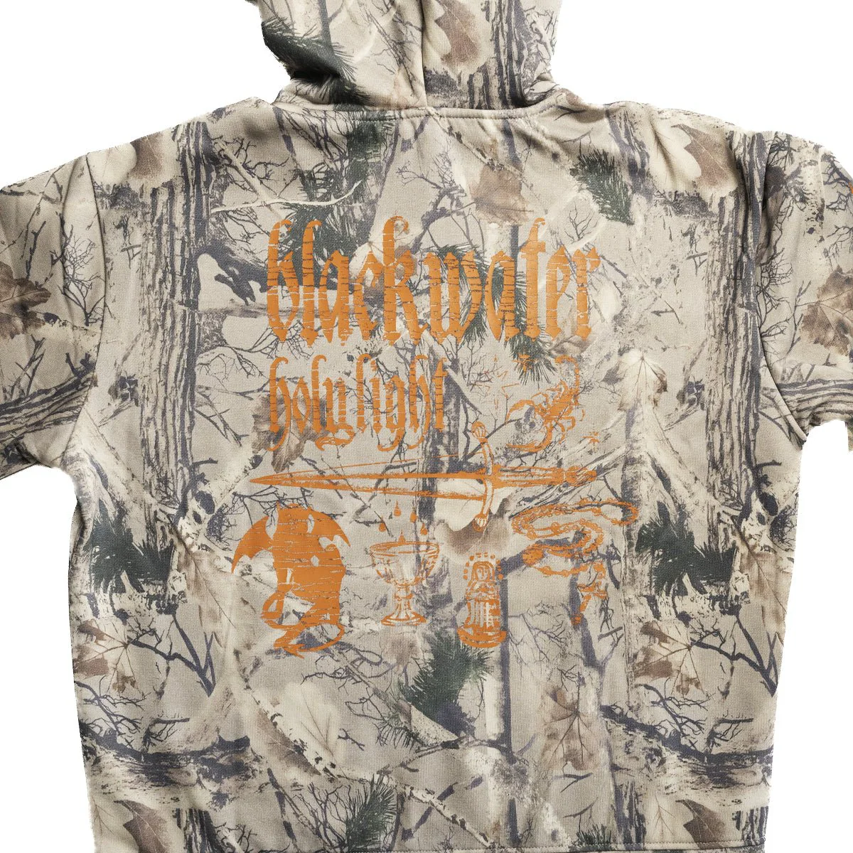 BLACKWATER HOLYLIGHT "Not Here Not Gone - Camo" Hoodie - Image 2