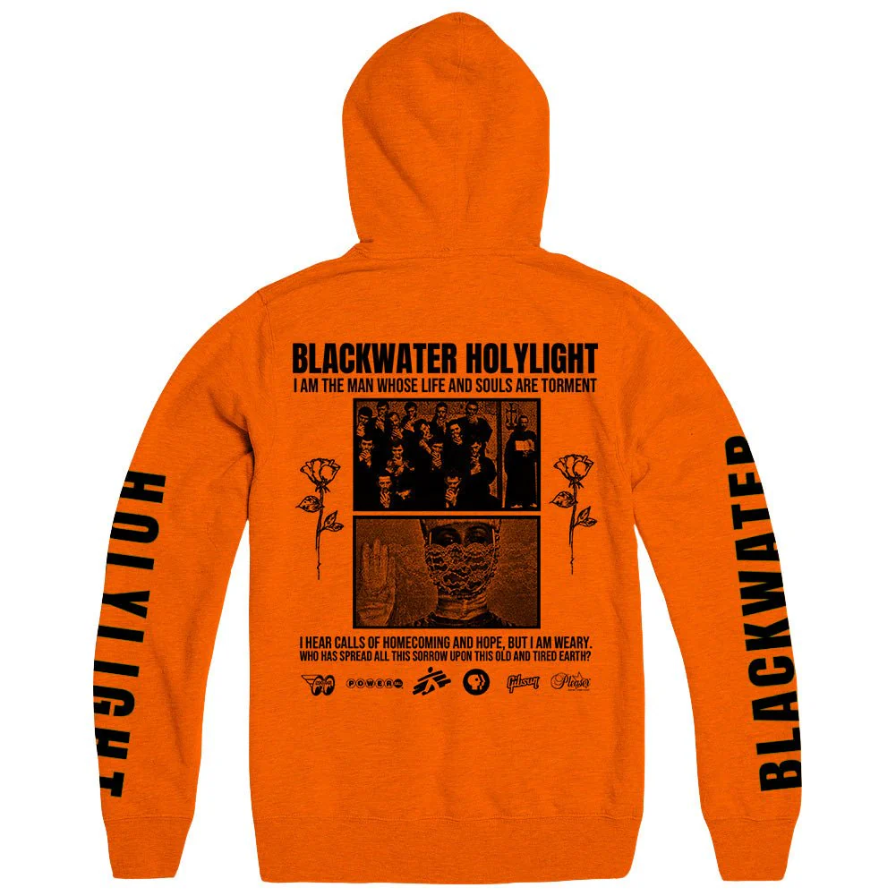 BLACKWATER HOLYLIGHT "OTE - Safety Orange" Hoodie - Image 2