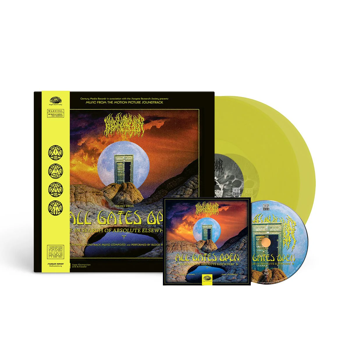 BLOOD INCANTATION "All Gates Open" 2xLP + Blu-Ray - Image 2
