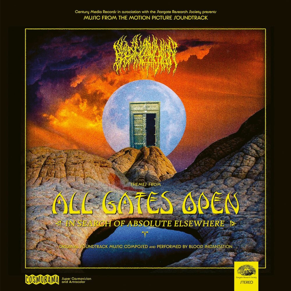 BLOOD INCANTATION "All Gates Open" CD + Blu-Ray