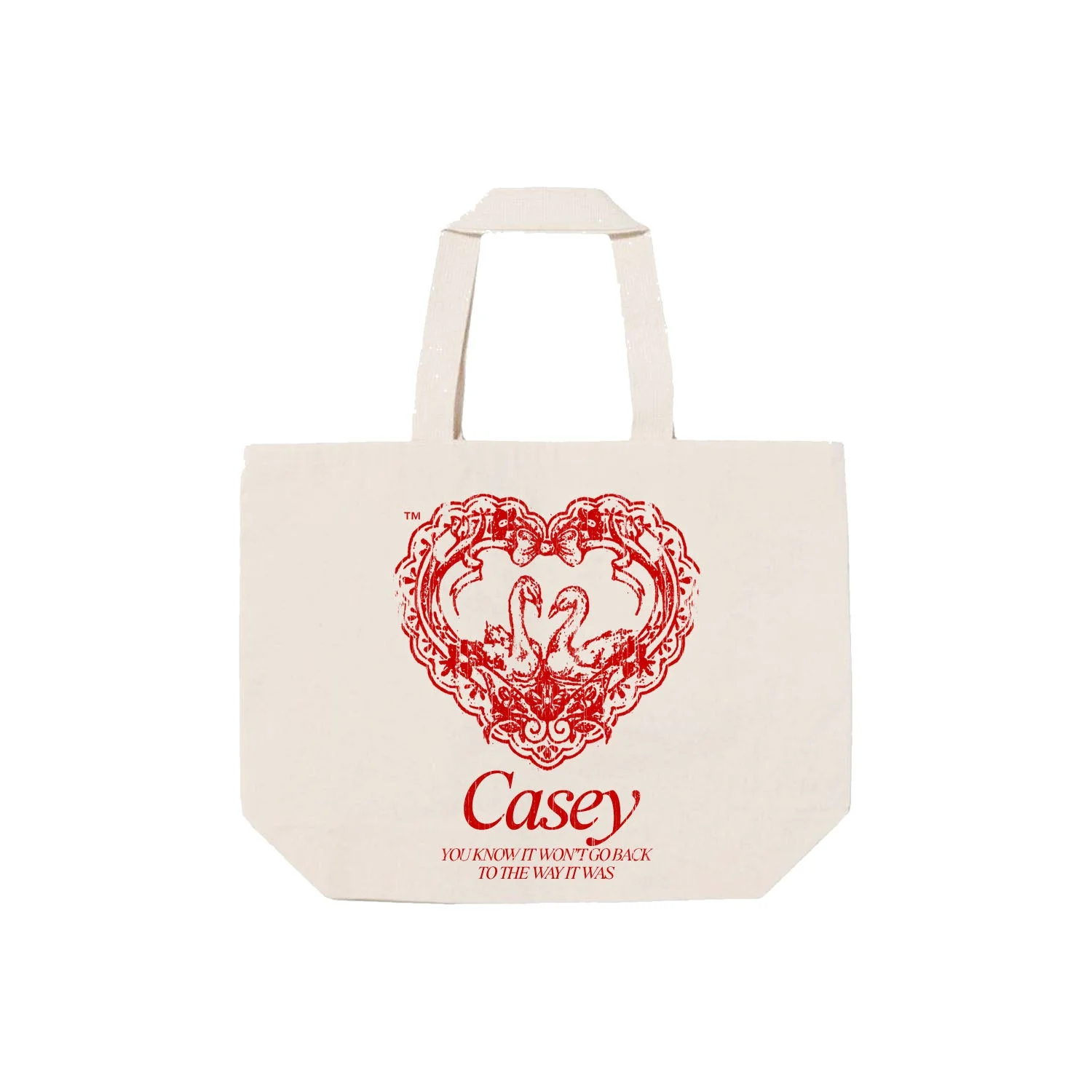 CASEY "Swans" Tote Bag
