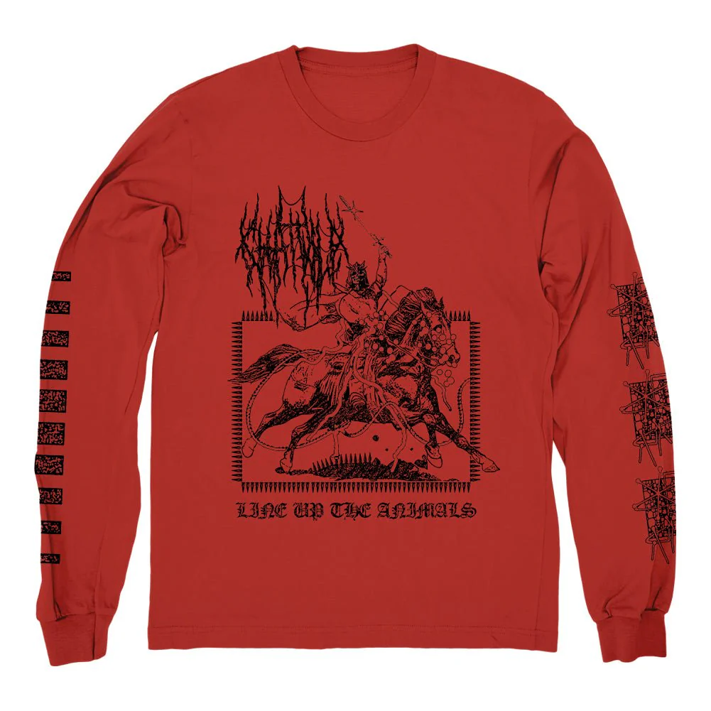 CHAT PILE "Line Up The Animals" Longsleeve