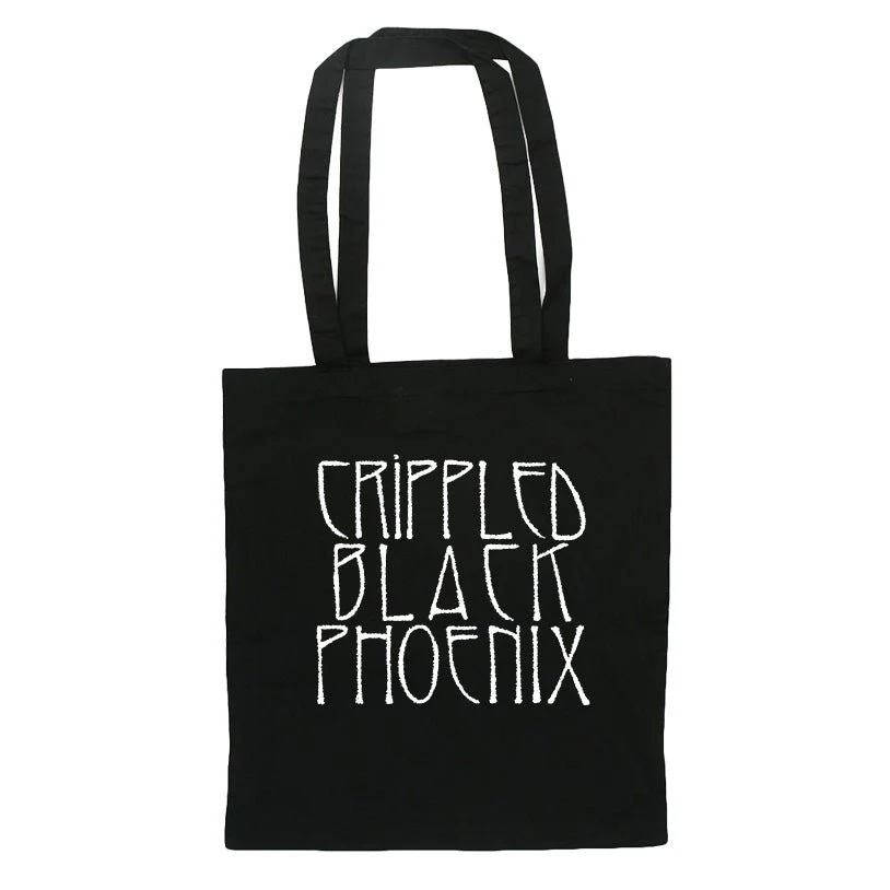 CRIPPLED BLACK PHOENIX "Crecent Moon" Tote Bag