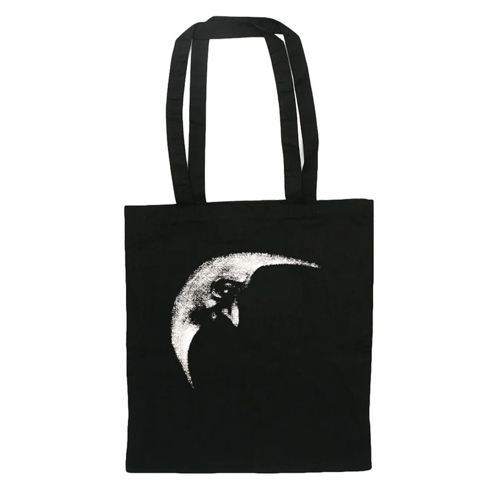 CRIPPLED BLACK PHOENIX "Crecent Moon" Tote Bag - Image 2