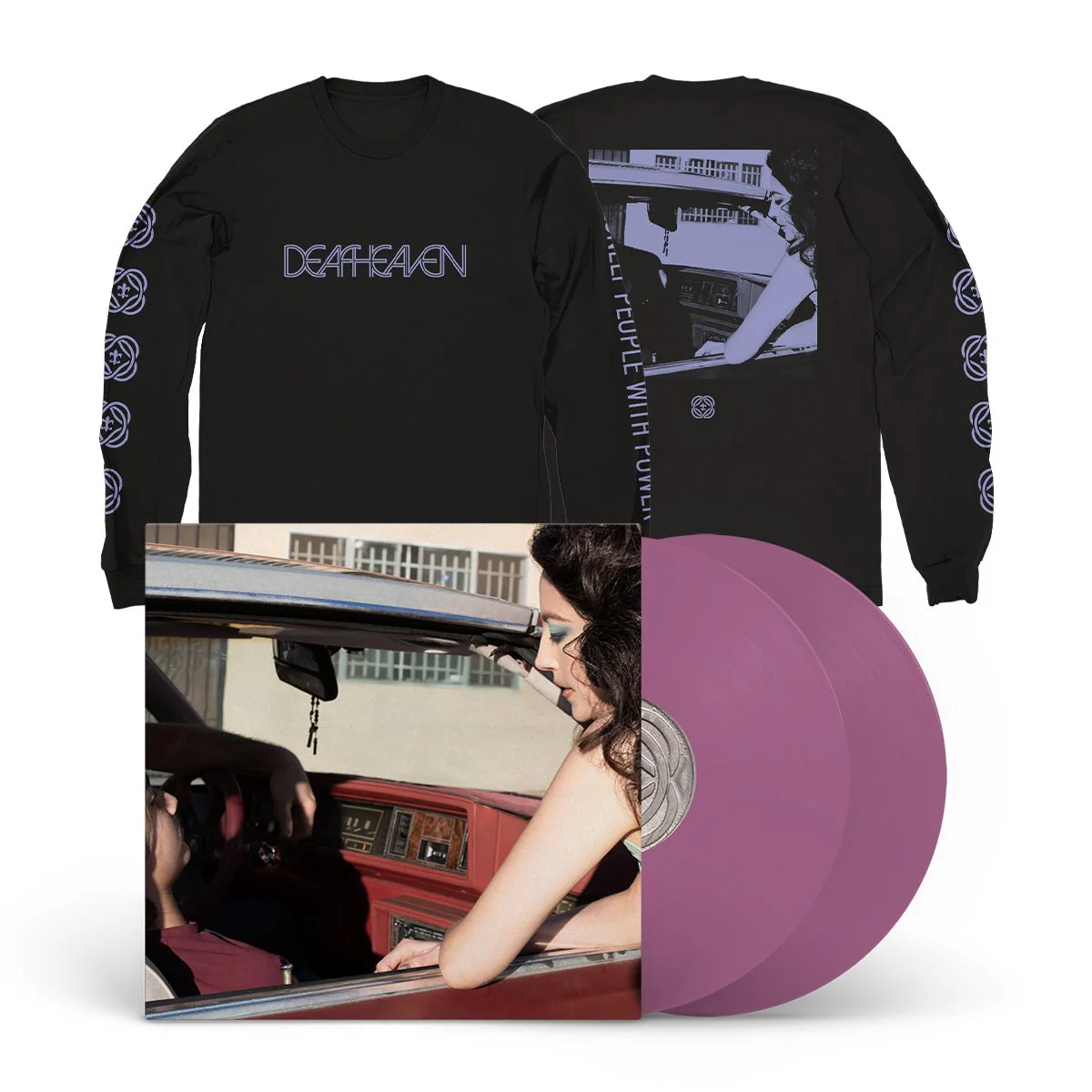 DEAFHEAVEN "Lonely People With Power" 2xLP + Longsleeve Bundle - Image 2