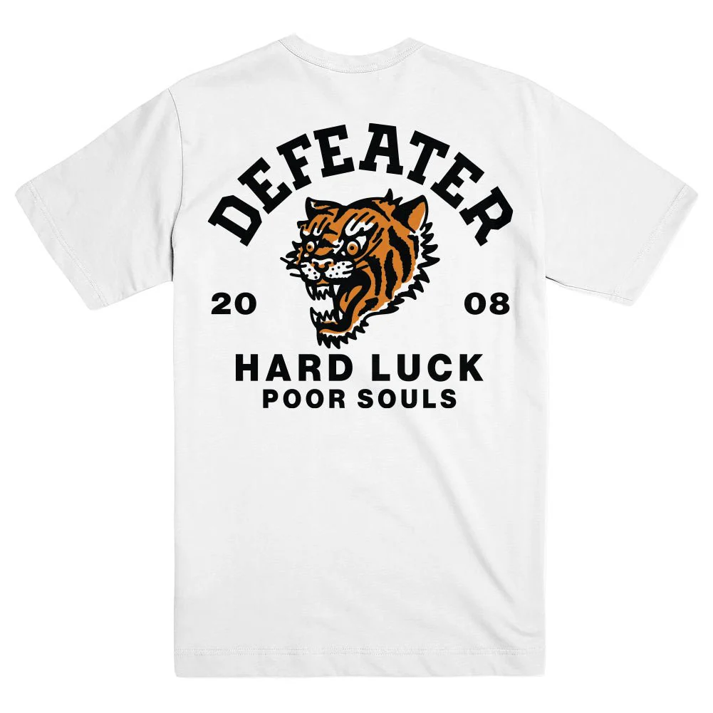DEFEATER "Tiger - White" T-Shirt - Image 2