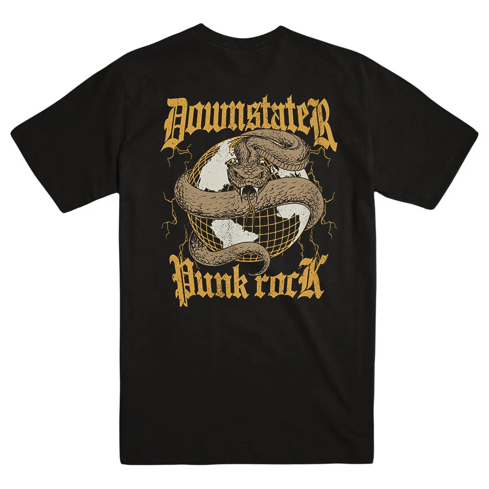 DOWNSTATER "Snake Globe" T-Shirt - Image 2