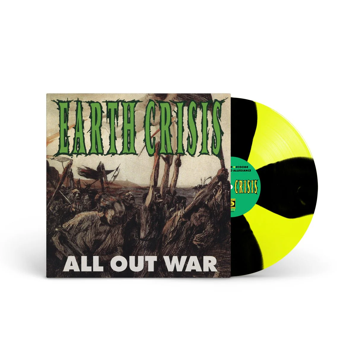 EARTH CRISIS "All Out War - Reissue" LP - Image 2