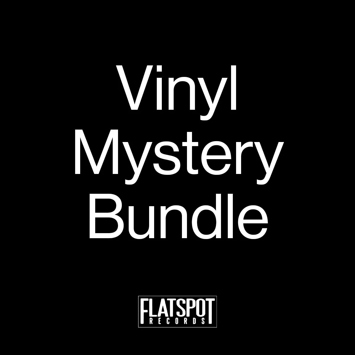 FLATSPOT RECORDS "Mystery" 5xLP Bundle
