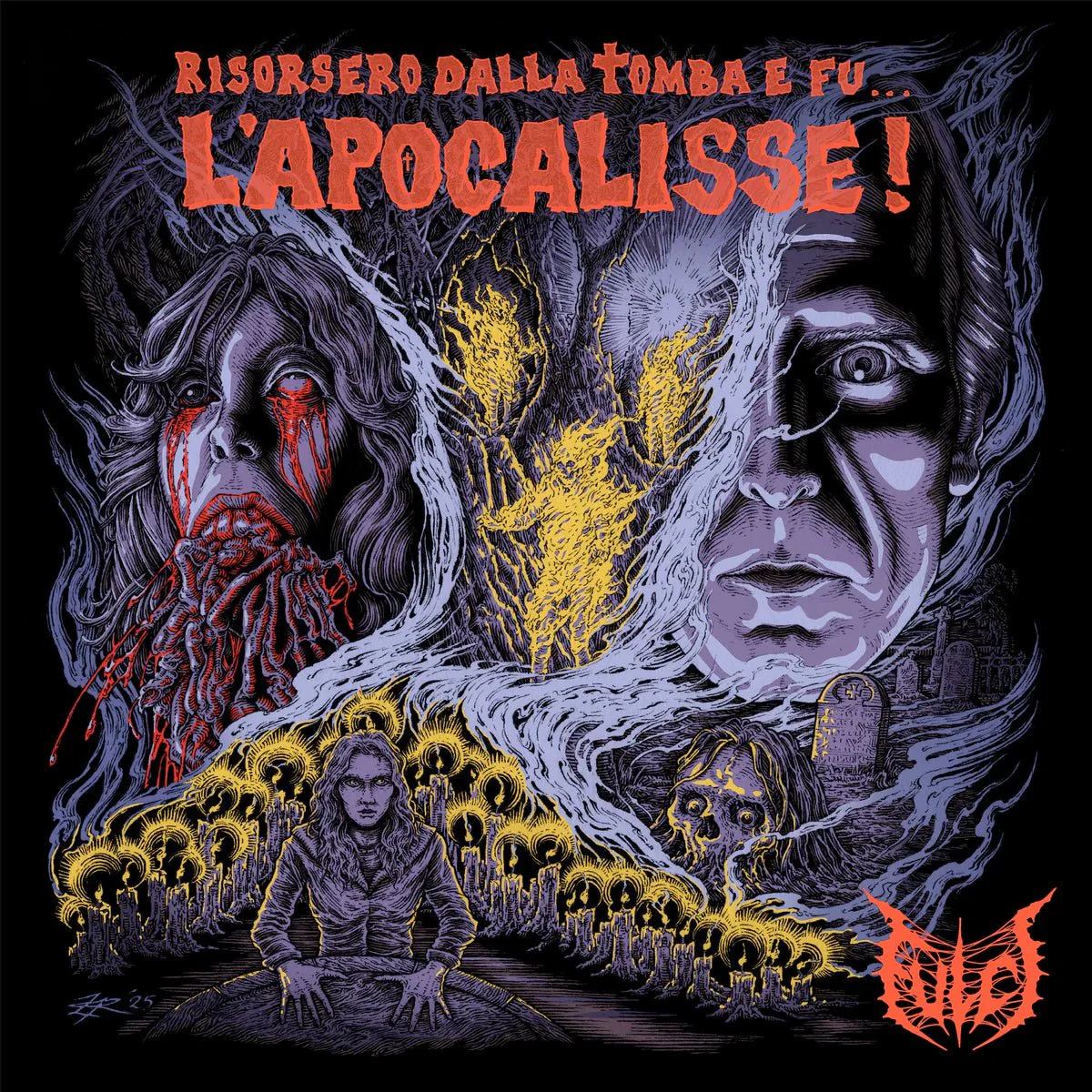 FULCI "Risorsero Dalla Tomba E Fu...L'Apocalisse!" 12"