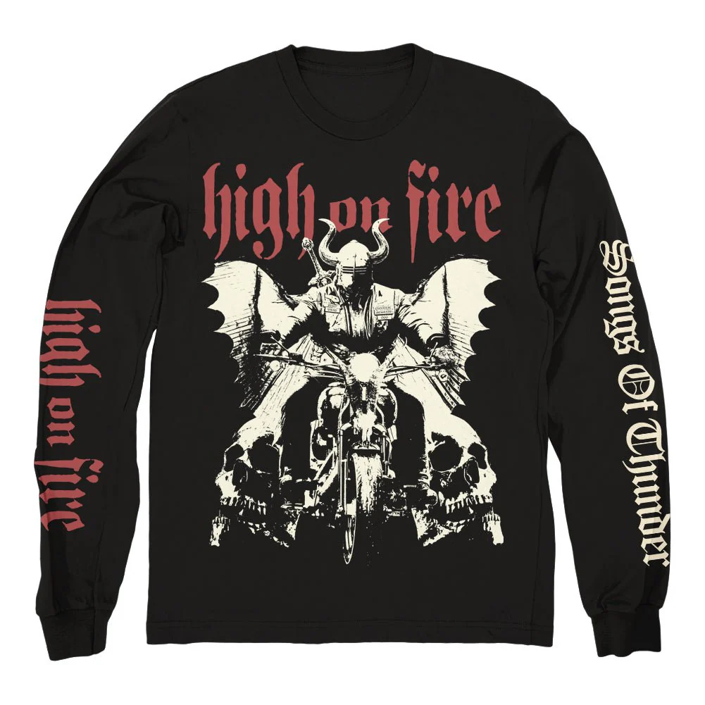 HIGH ON FIRE "Biker" Longsleeve