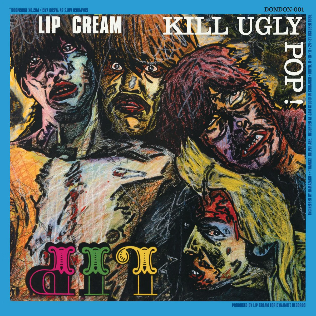 LIP CREAM "Kill Ugly Pop" LP