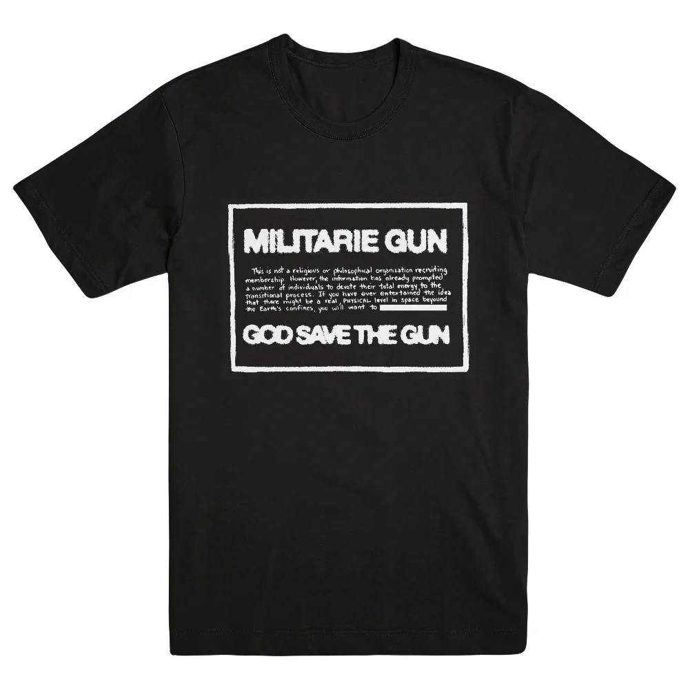 MILITARIE GUN "God Save The Gun" LP + T-Shirt Bundle - Image 3
