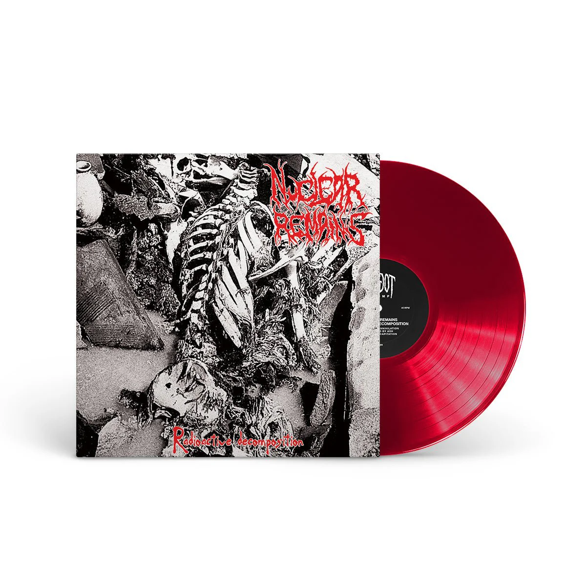 NUCLEAR REMAINS "Radioactive Decomposition" LP - Image 2