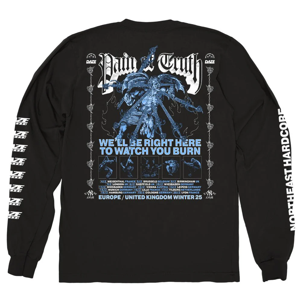 PAIN OF TRUTH "Tour 2025" Longsleeve - Image 2