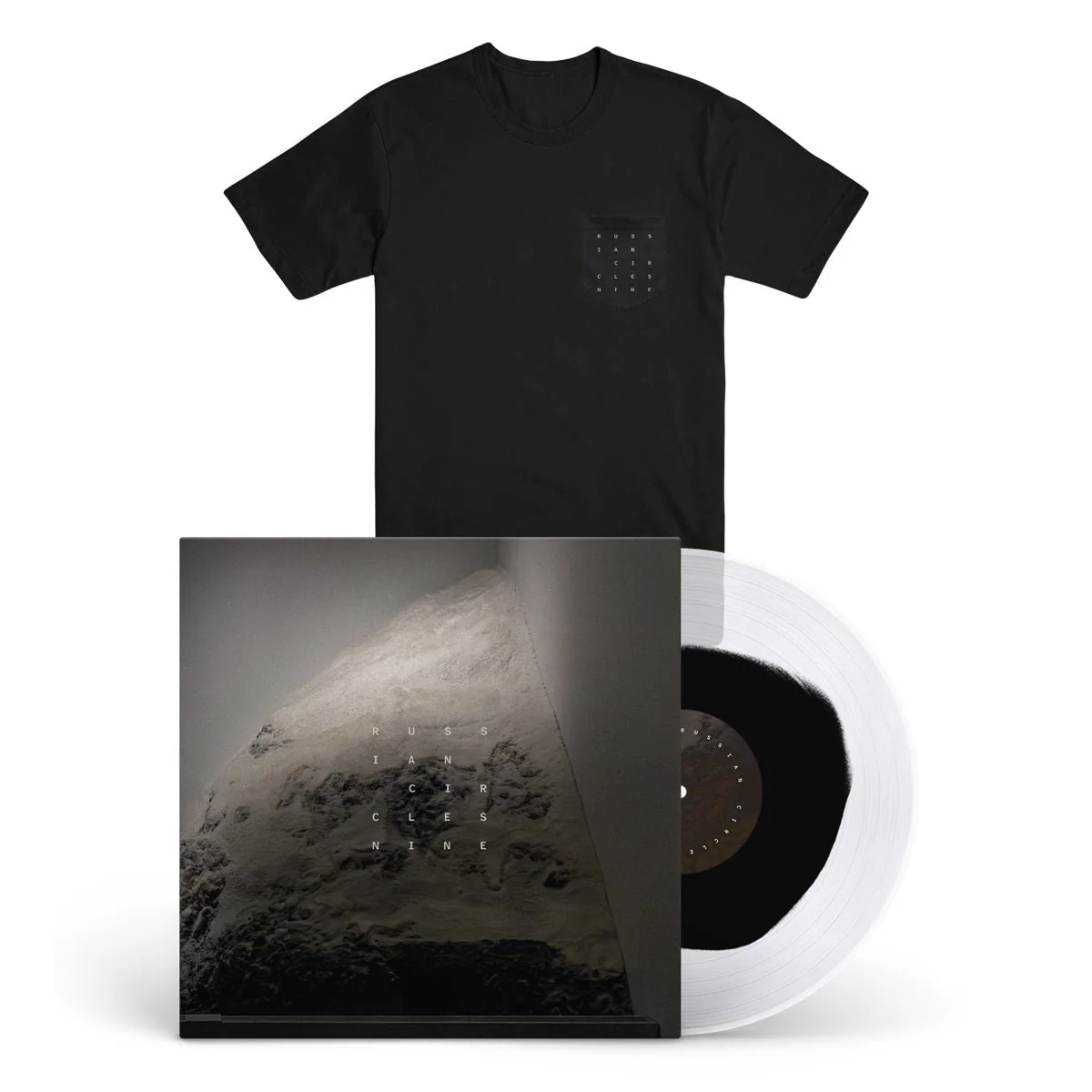 RUSSIAN CIRCLES "Nine - Album Logo" LP + T-Shirt Bundle - Image 2