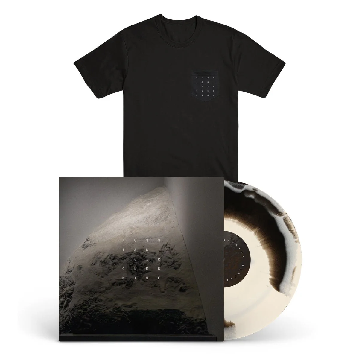 RUSSIAN CIRCLES "Nine - Album Logo" LP + T-Shirt Bundle - Image 3