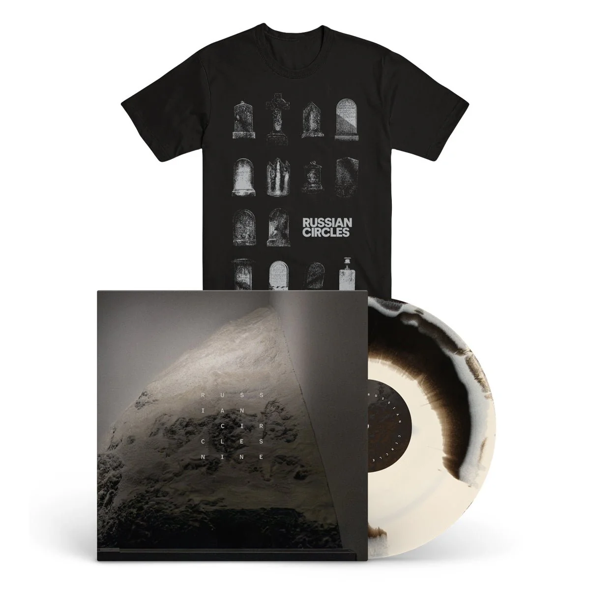RUSSIAN CIRCLES "Nine - Tombstone" LP + T-Shirt Bundle - Image 3