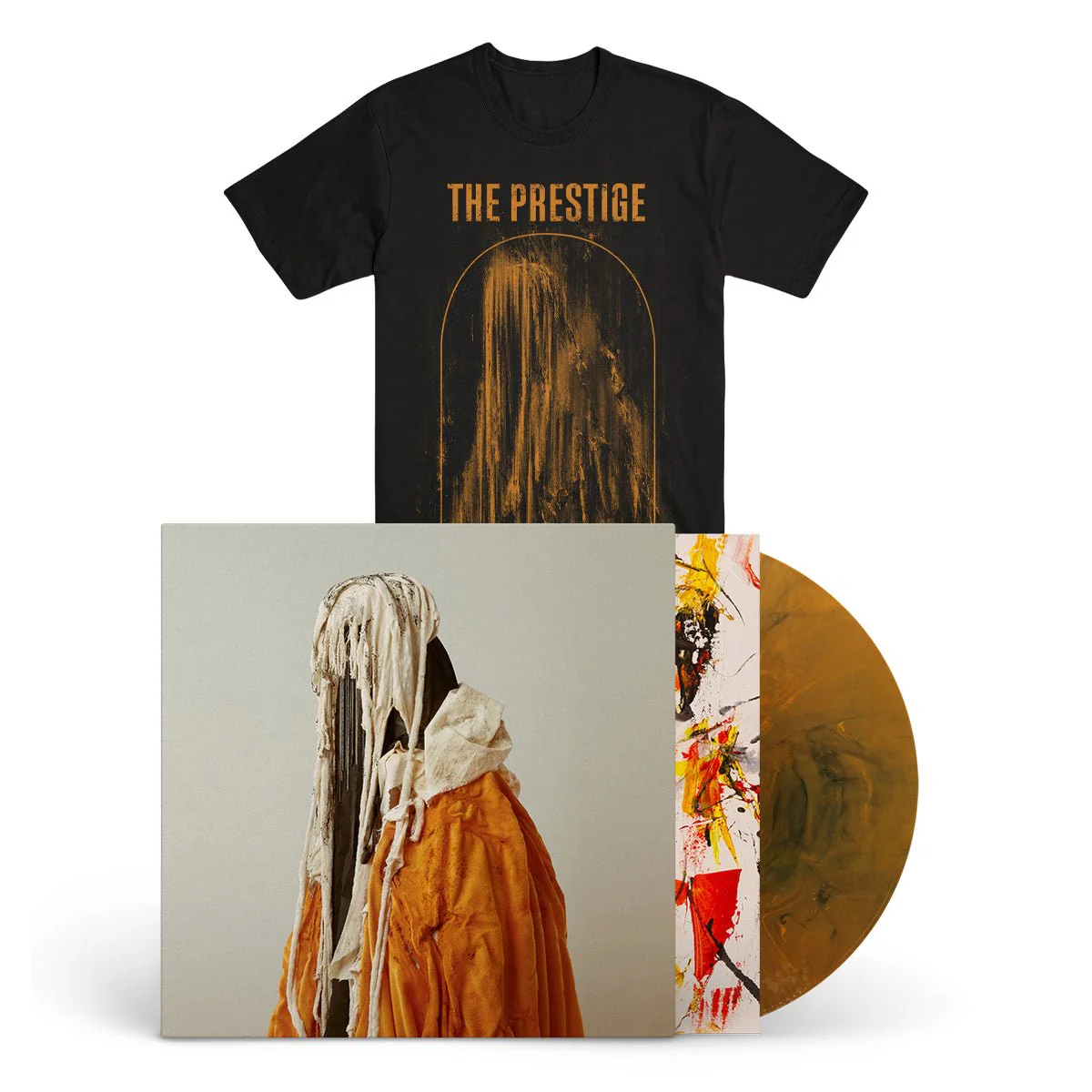 THE PRESTIGE "Isthmos" LP + T-Shirt Bundle
