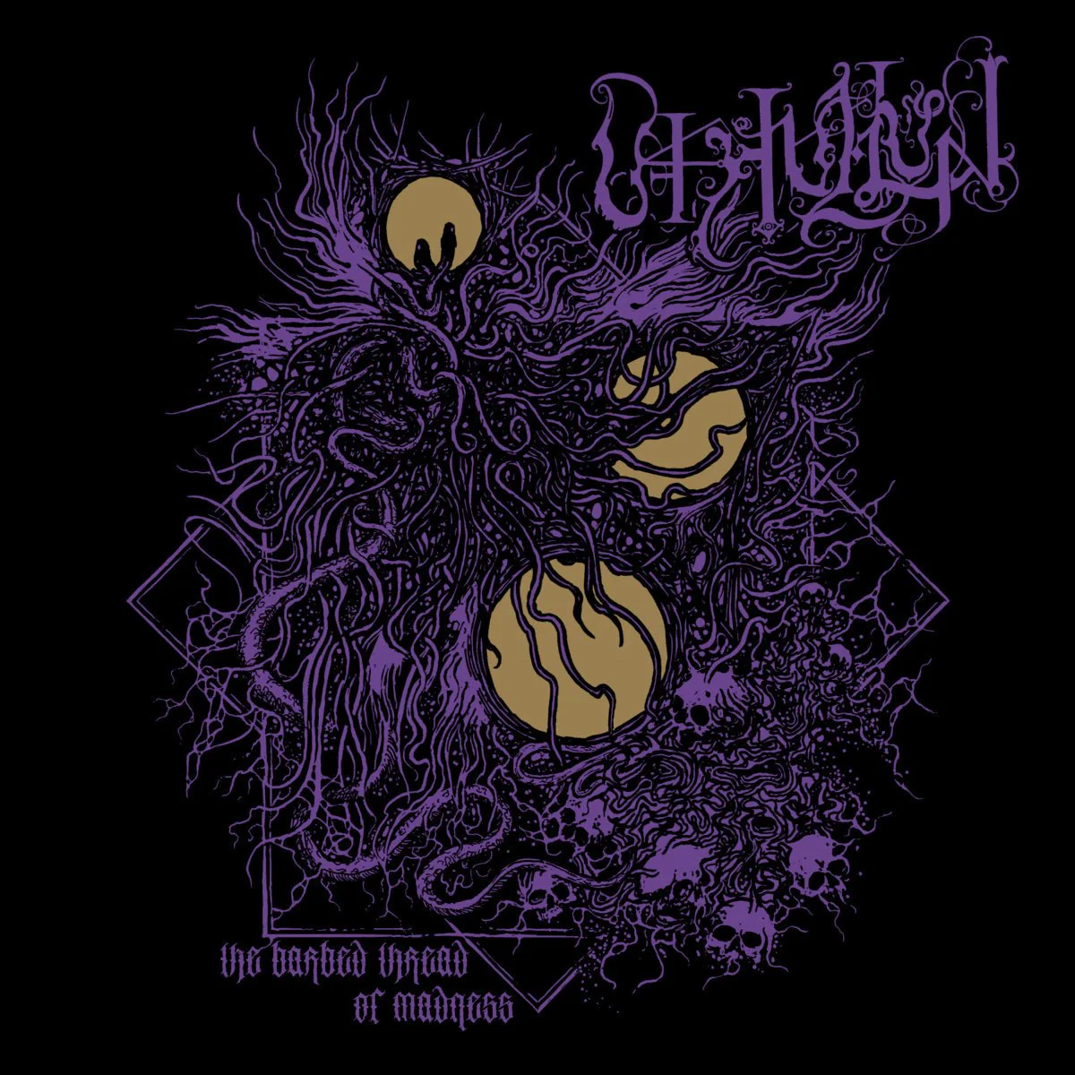 UTHULLUN "The Barbed Threads of Madness" LP